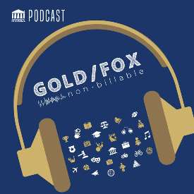 Gold/Fox Non-Billable Podcast logo