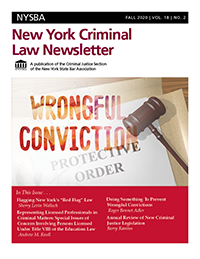 NY Criminal Law